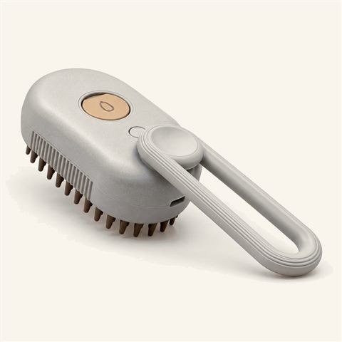 Cepillo con vapor para perro y gato