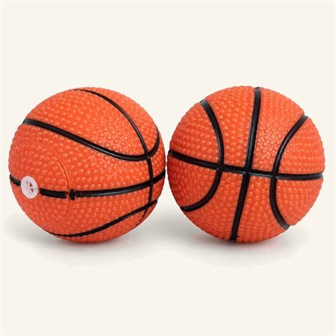 Pelota de basquetbol con sonido para perro