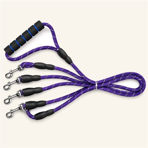 Correa multipaseo para varios perros 120 cm